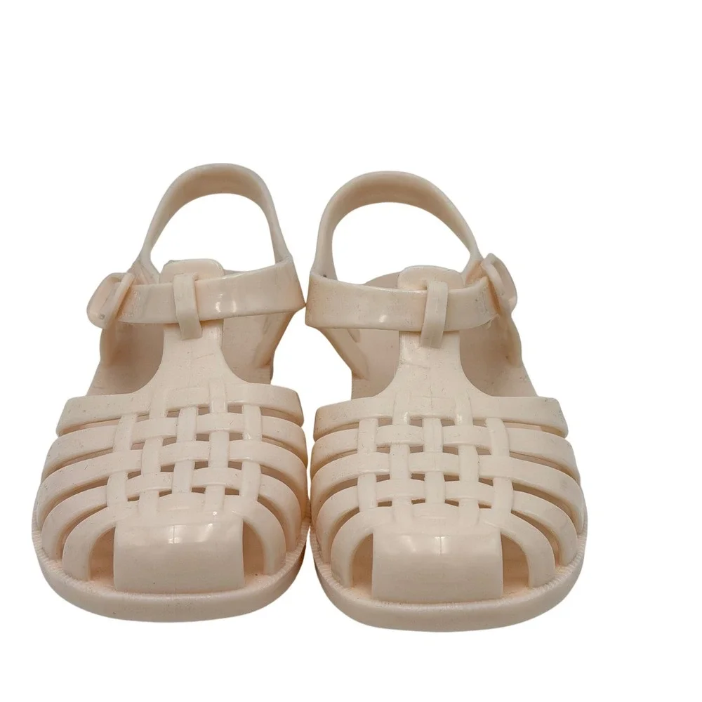 Cat &‎ Jack Kids Light Pink Sunny Jelly Sandals Water Friendly Size 11 New